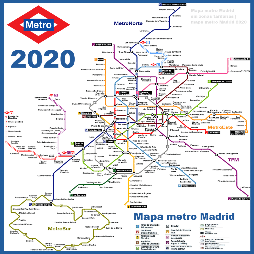 Como moverse en Madrid con transporte público Mi Mundo por el Mundo