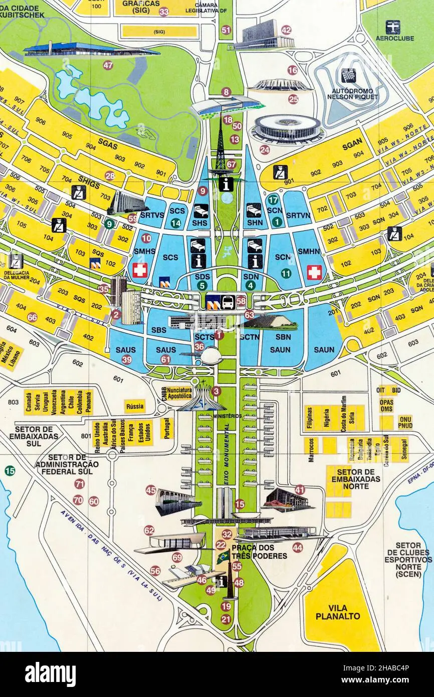Brasilia Turismo Mapa: Una Guía Completa para Explorar la Capital Brasileña - Brasilia es un buen lugar para vivir brasilia turismo mapa - Brasilia es un buen lugar para vivir