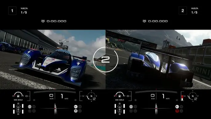 gran turismo sport pantalla dividida - Cómo jugar en pantalla dividida en Gran Turismo Sport