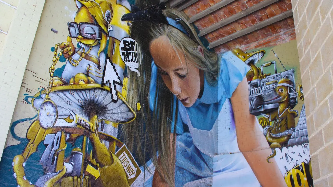 graffiti turismo - Cómo se llama el pueblo de los graffitis