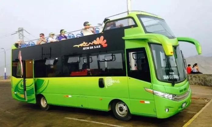bus turismo lima al cerro san cristobal - Cómo subir al cerro San Cristóbal Lima