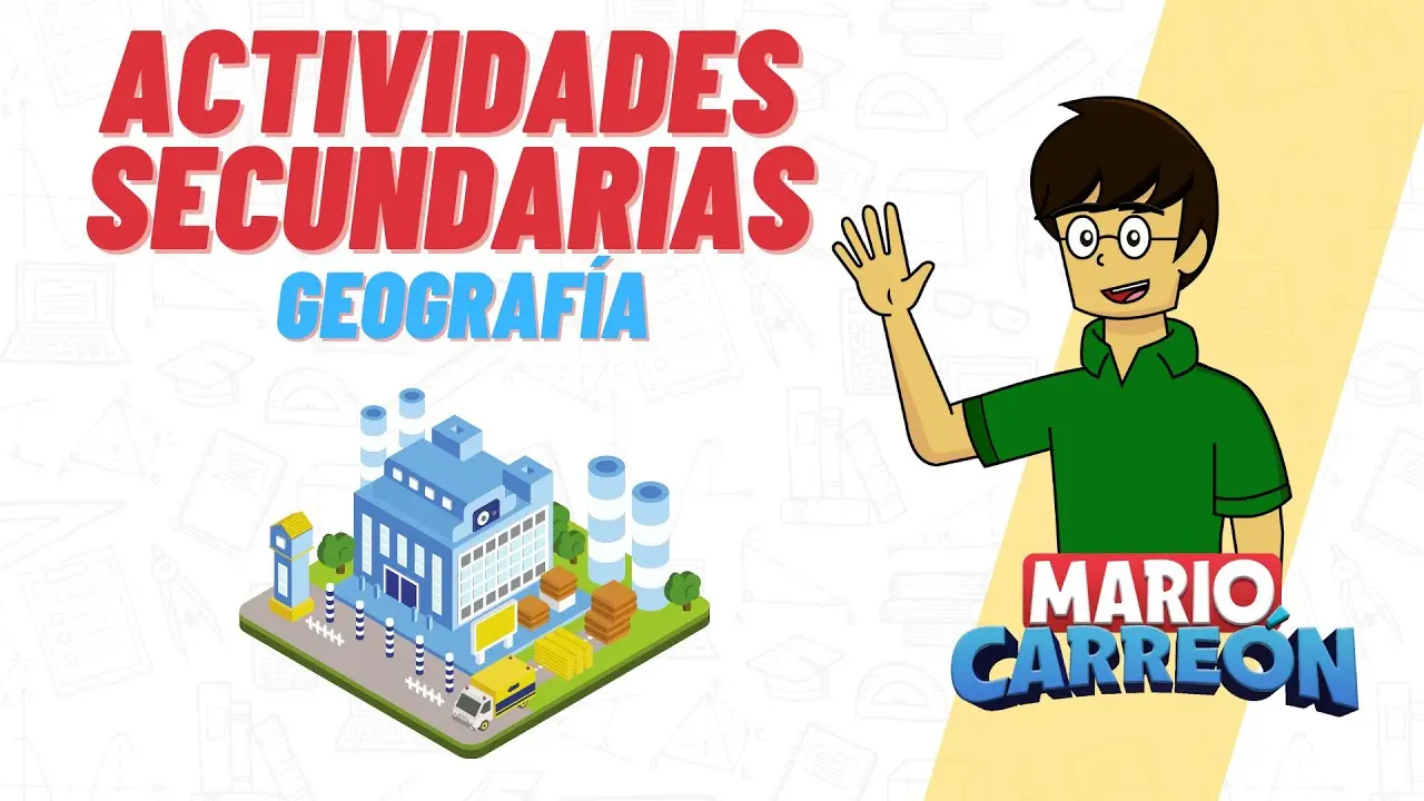 actividades economicas secundaria caricatura contrucion turismo - Cuáles son las actividades secundarias