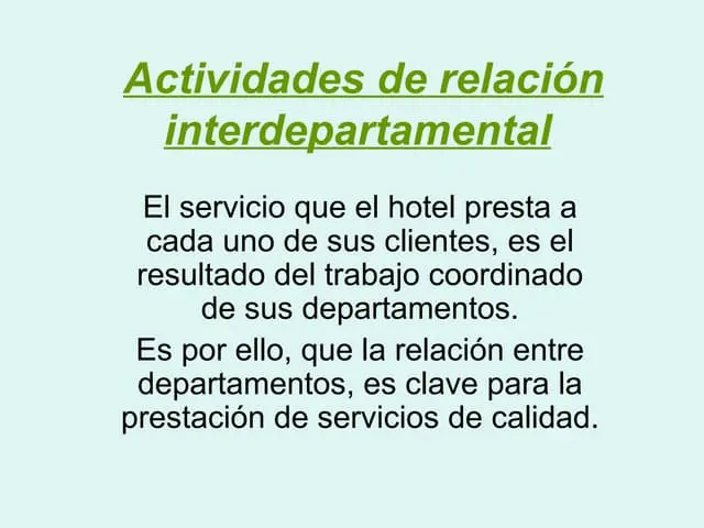 Relaciones Interdepartamentales en Turismo: Contabilidad y su Impacto - Cuáles son las relaciones interdepartamentales relaciones interdepartamentales turismo con contabilidad - Cuáles son las relaciones interdepartamentales