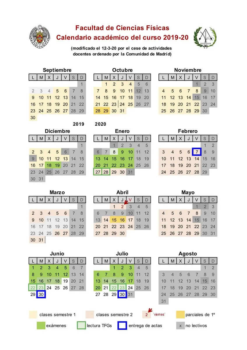 Calendario Académico UCM 2024-2025: Guía Completa para Estudiantes y Turistas - Cuándo empieza la Universidad Complutense 2024-2025 calendario turismo ucm - Cuándo empieza la Universidad Complutense 2024-2025