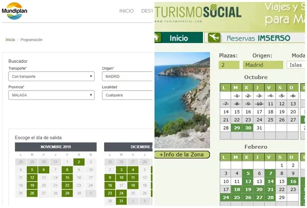 turismo social imserso programacion - Cuándo empiezan las reservas de viajes del Imserso