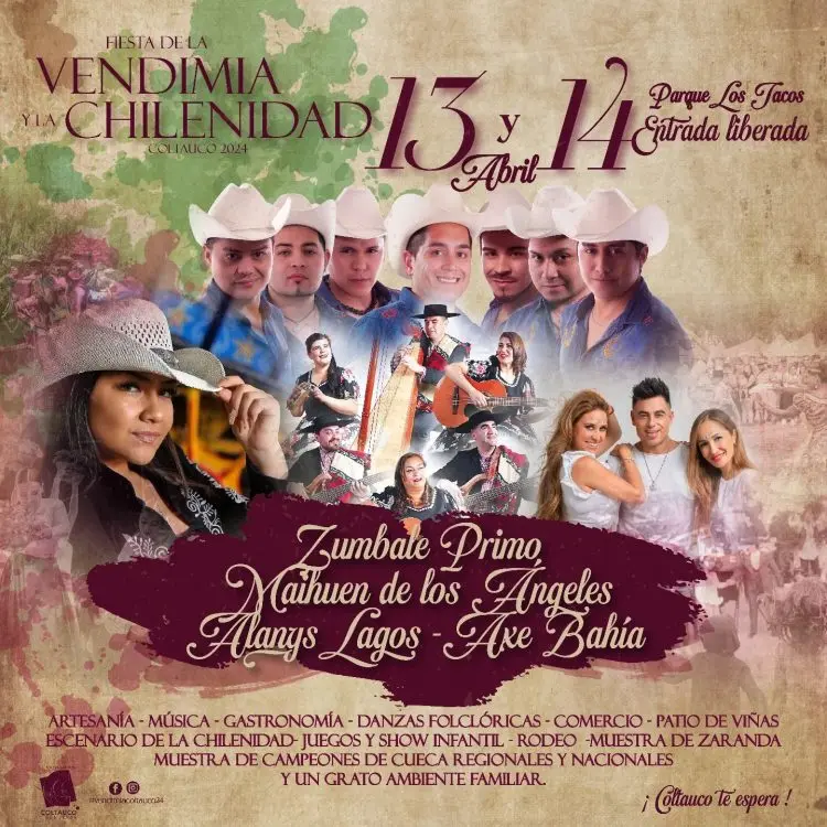 Coltauco: Turismo en el Corazón de O'Higgins - Cuándo es la fiesta de la vendimia en Coltauco coltauco turismo - Cuándo es la fiesta de la vendimia en Coltauco