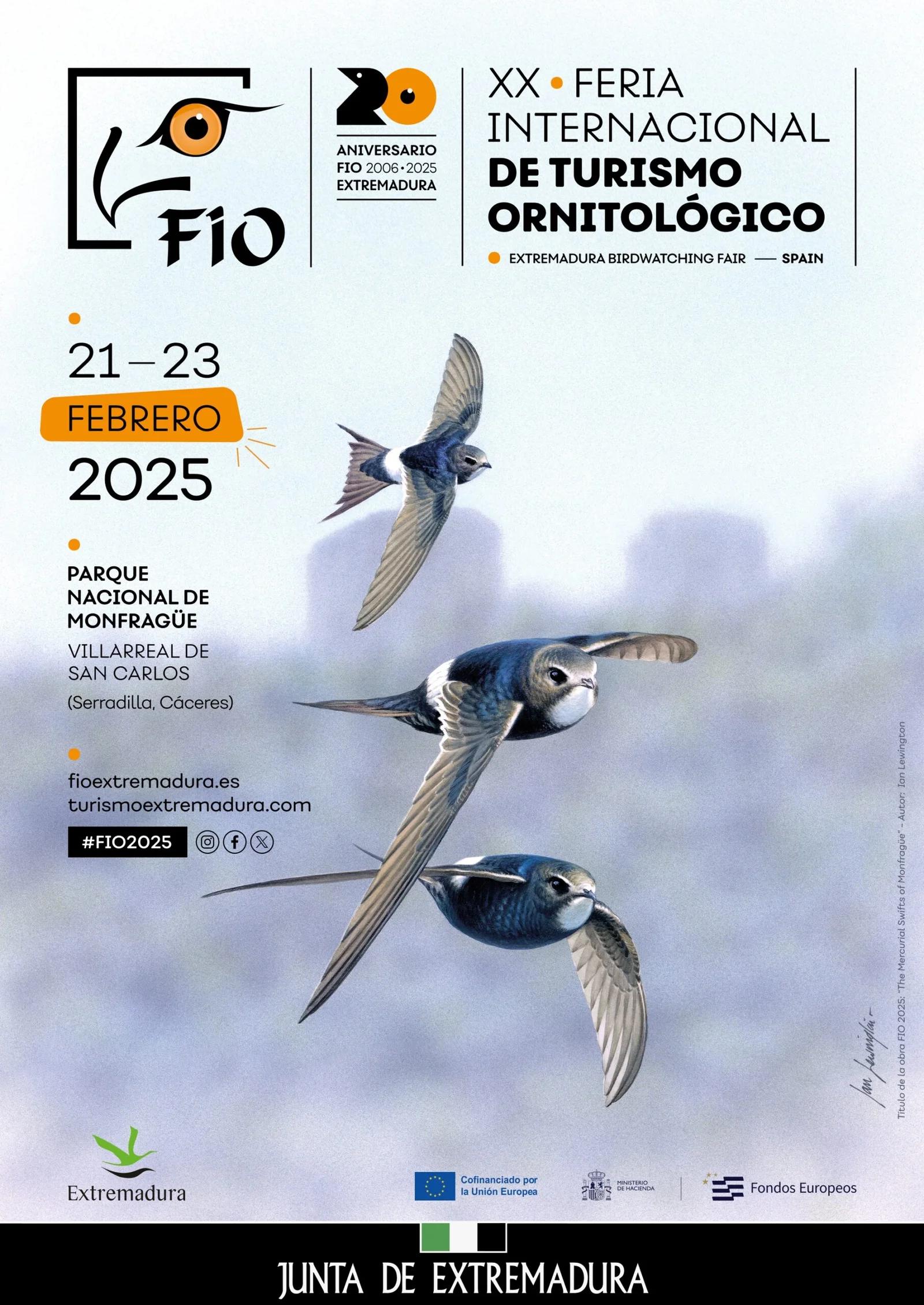 Feria Internacional de Turismo Ornitológico (FIO) 2024: Un éxito rotundo en Monfragüe - Cuándo es la FIO 2024 feria internacional de turismo ornitológico - Cuándo es la FIO 2024