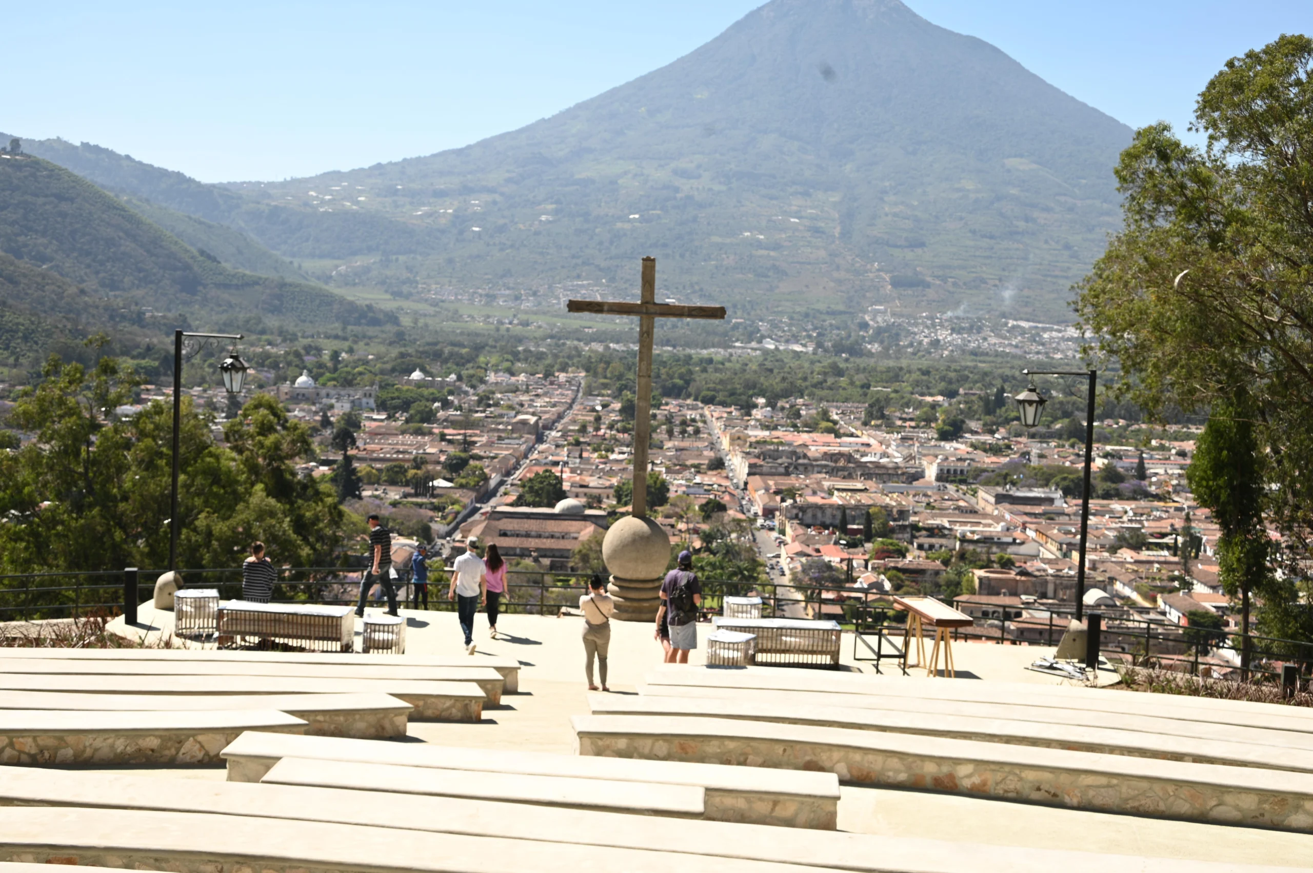 cerro la cruz turismo - Cuántas gradas hay en el cerro de la Cruz