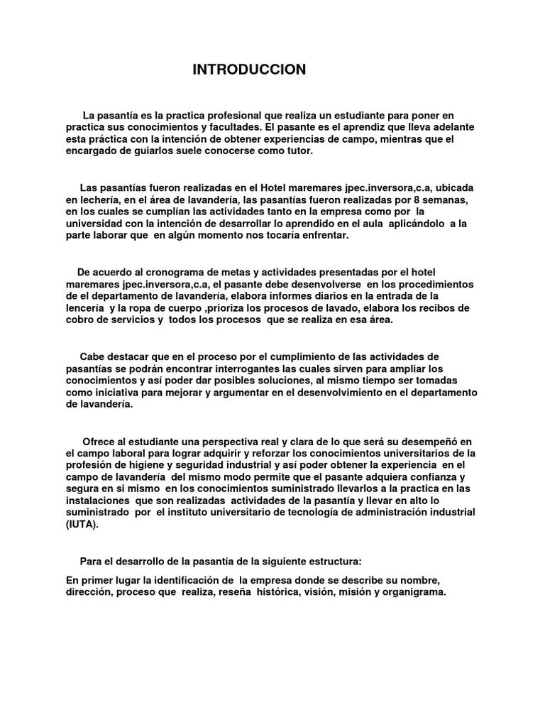 Informes de Pasantías de Turismo: Guía Completa para su Elaboración - Cuántas hojas debe tener un informe de pasantía informes de pasantes de turismo - Cuántas hojas debe tener un informe de pasantía
