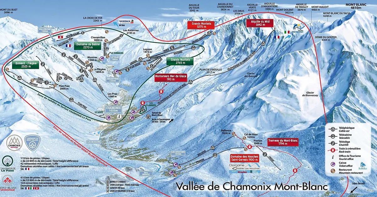 Oficina de Turismo Chamonix: Tu Guía Completa para Visitar la Capital del Mont Blanc - Cuántas pistas tiene Chamonix oficina turismo chamonix - Cuántas pistas tiene Chamonix
