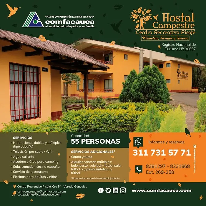 comfacauca turismo - Cuánto vale la entrada a Comfacauca
