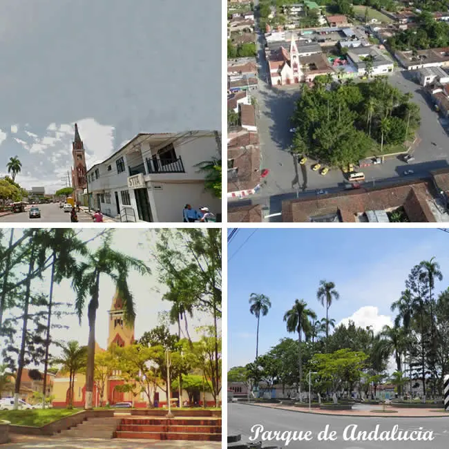 andalucia valle del cauca turismo - Cuántos barrios tiene Andalucía Valle del Cauca
