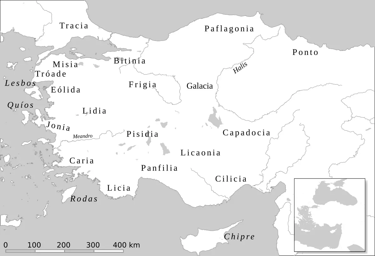 costa licia turismo - Dónde está Licia