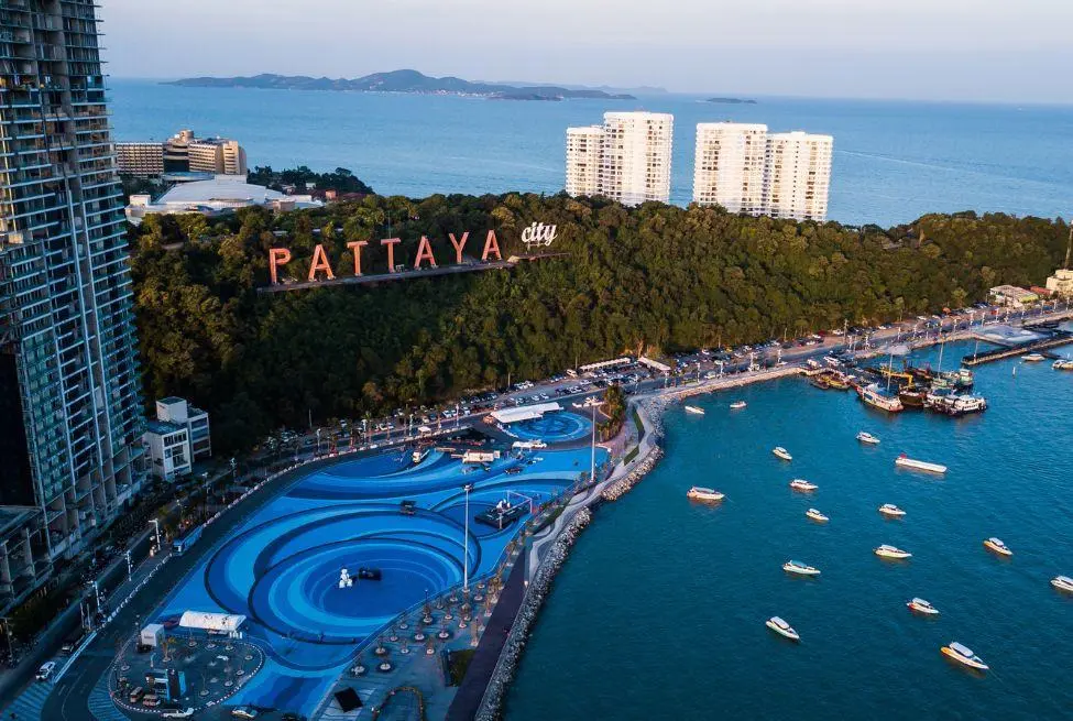 pattaya turismo - Dónde está Pattaya Beach