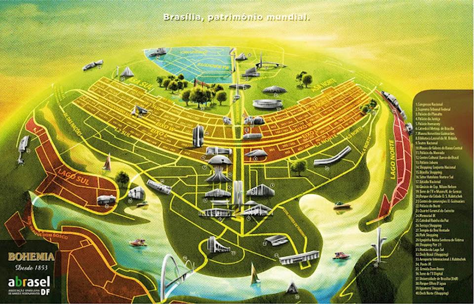 Brasilia Turismo Mapa: Una Guía Completa para Explorar la Capital Brasileña - Es Brasilia un éxito brasilia turismo mapa - Es Brasilia un éxito