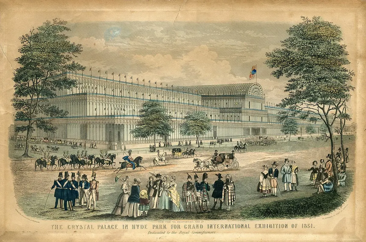 el palacio de cristal inglaterra impotancia en el turismo - Fue un éxito el Crystal Palace