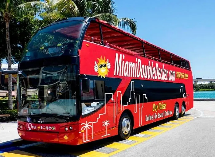 bus de turismo en miami - Hay autobuses de dos pisos en Florida