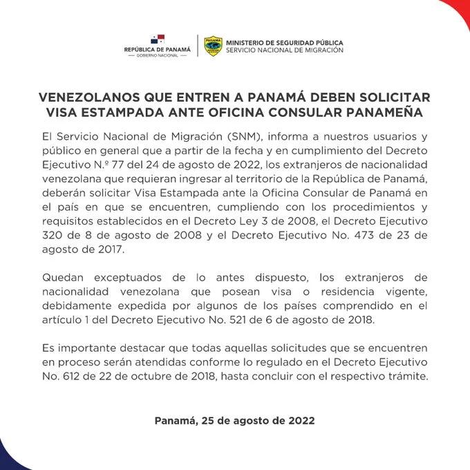 Requisitos Visa Turismo Venezuela Panamá: Guía Completa 2023 - Los venezolanos necesitan visa para ingresar a Panamá requisitos visa turismo venezuela panama - Los venezolanos necesitan visa para ingresar a Panamá