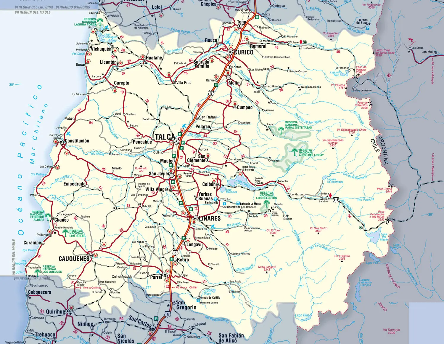 Región del Maule: Turismo y Atractivos de la Séptima Región - Por qué se caracteriza la Región del Maule vii region turismo - Por qué se caracteriza la Región del Maule