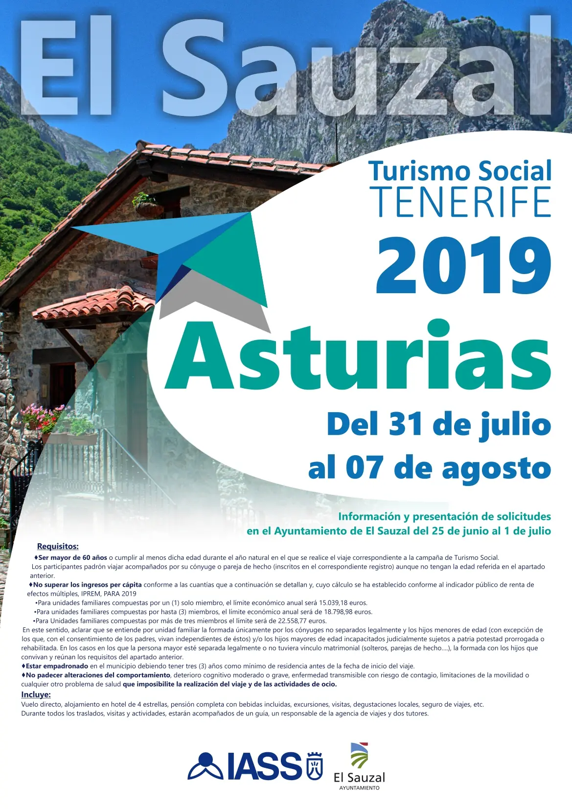 actividades del seguros social turismo - Qué actividades hay en el seguro social