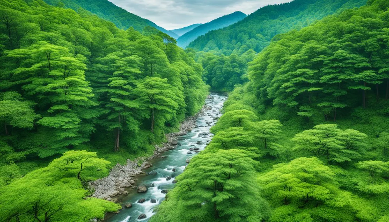 bosques de corea para turismos - Qué bosques hay en Corea