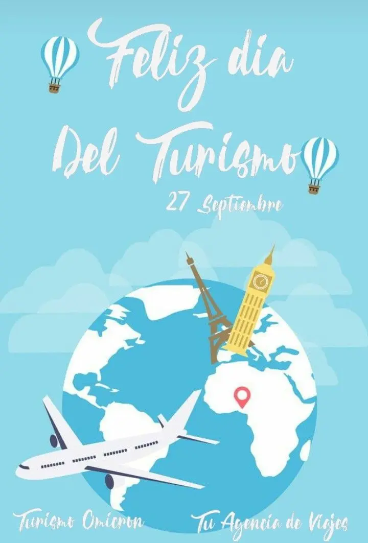 tarjetitas de feliz turismo - Qué decir cuando alguien va de viaje