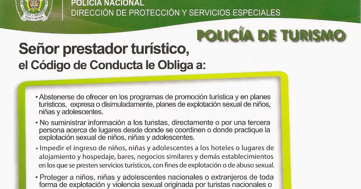 Código de Conducta Policial de Turismo: Guía Completa - Qué es el código de conducta policial codigo de conducta policia de turismo - Qué es el código de conducta policial