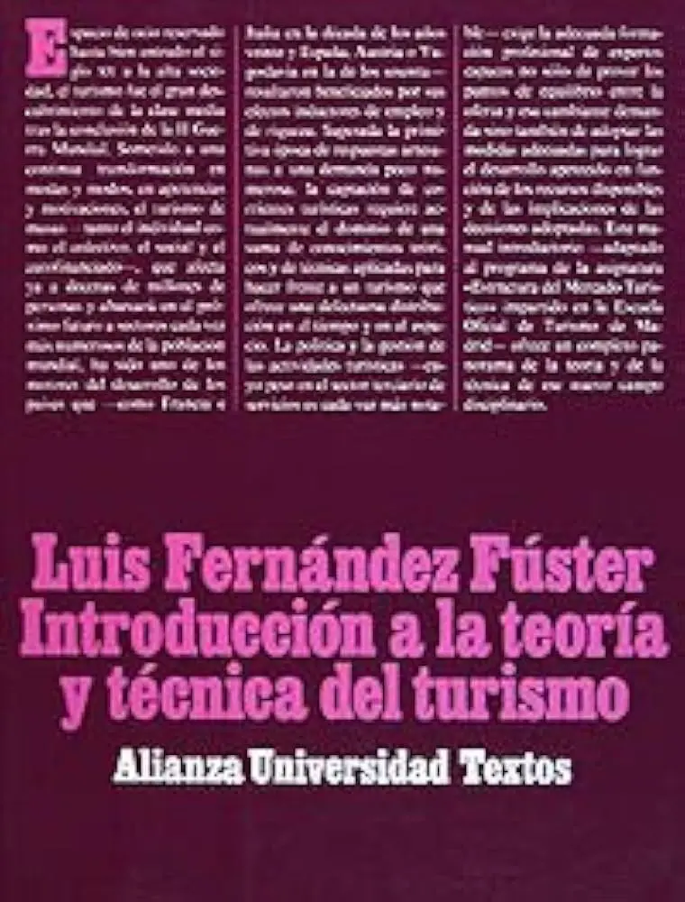 ¿Cómo define Fuster al turismo? Una exploración conceptual - Qué es el turismo redalyc como define fuster al turismo - Qué es el turismo redalyc