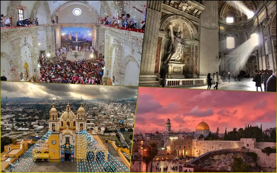 turismo religioso varias imagenes juntas - Qué es un circuito religioso