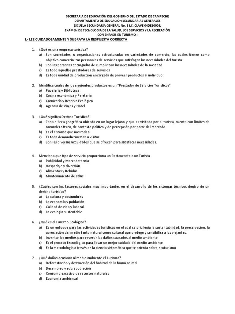 ejemplo de evaluacion diagnostica para bachillerato en turismo - Qué es un examen de diagnóstico para preparatoria