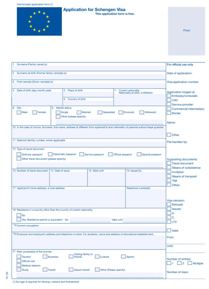 Formulario Europeo Visas Turismo: Guía Completa para tu Solicitud - Qué formulario se debe llenar para entrar a España formulario europeo visas turismo - Qué formulario se debe llenar para entrar a España