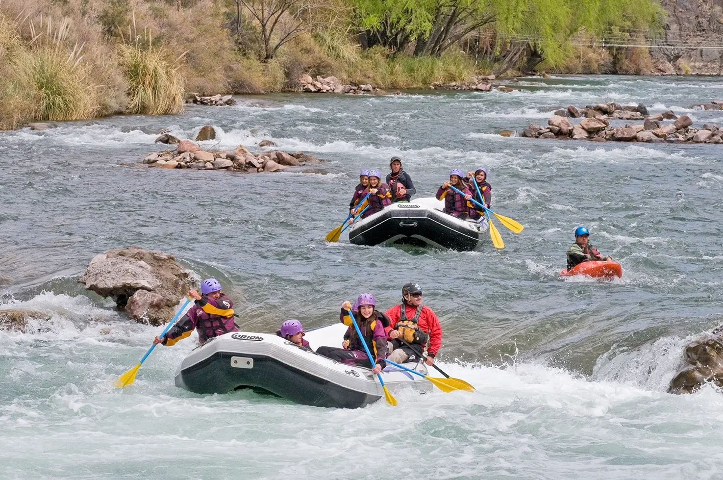 turismo valle grande mendoza - Qué hacer en el cañon del atuel