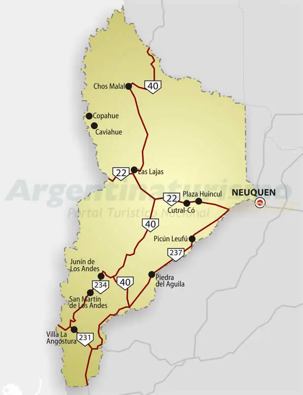 Neuquén Turismo Mapa: Guía Completa del Norte Neuquino - Qué hay en el norte de Neuquén neuquen turismo mapa - Qué hay en el norte de Neuquén