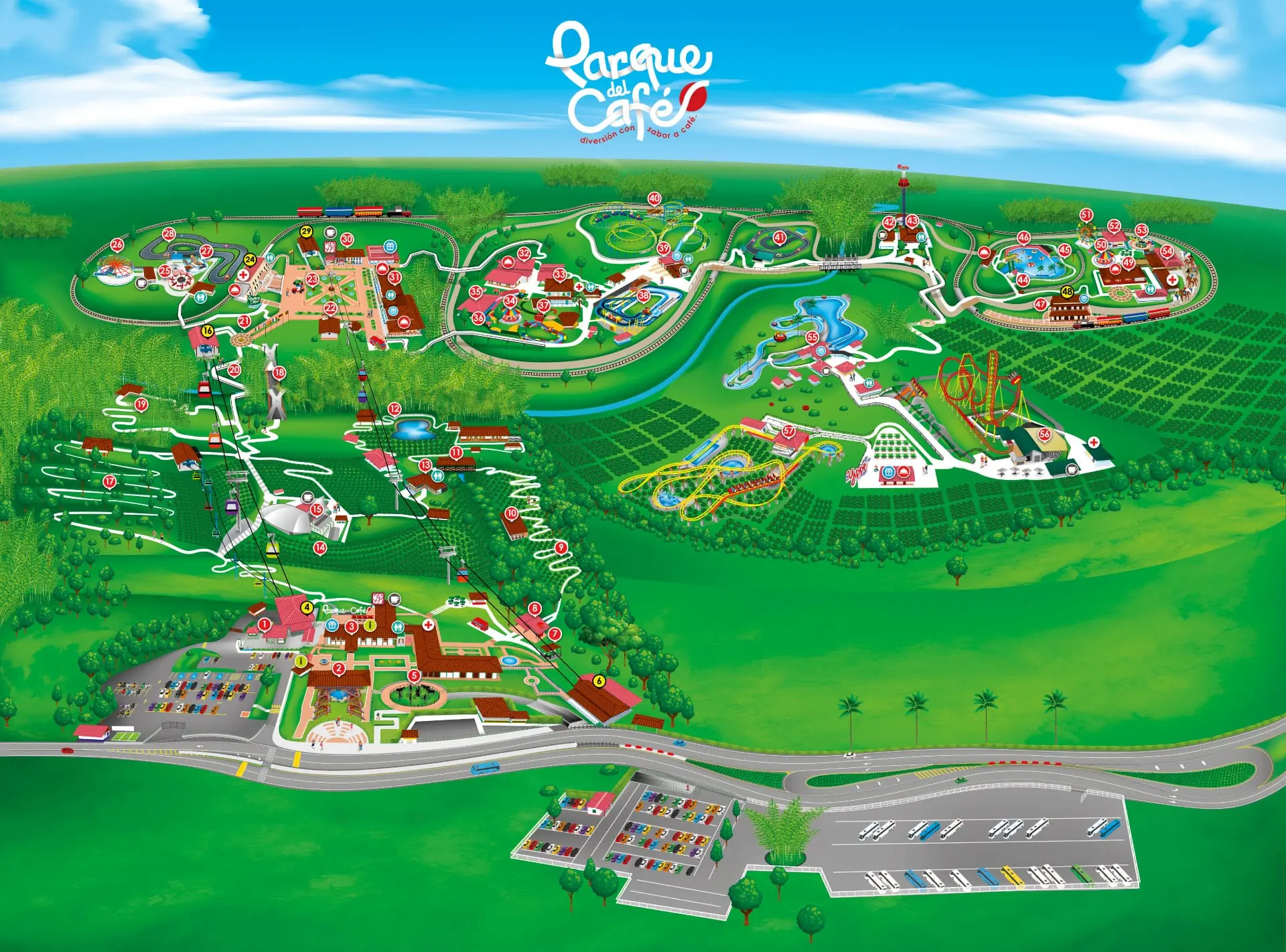 Parque del Café: Tu Guía Completa para una Experiencia Inolvidable - Qué hay para hacer en el Parque del Café parque del cafe turismo - Qué hay para hacer en el Parque del Café
