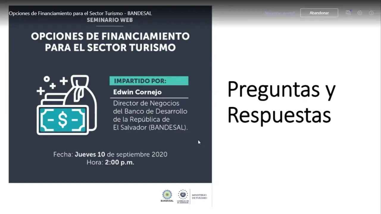 Bandesal: El aliado estratégico para emprendedores en el sector turístico - Qué pasó con Bandesal banco bandesal apoya a los emprendedores en turismo - Qué pasó con Bandesal