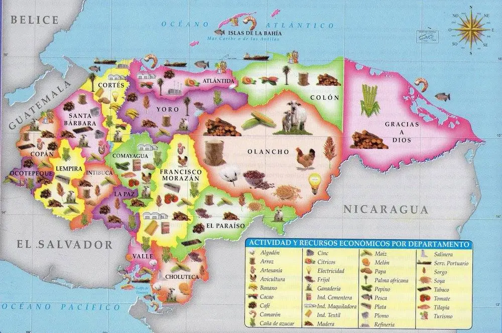 Producción y Turismo por Departamentos de Honduras - Qué producen todos los departamentos de Honduras produccion y turismo por departamentos de honduras - Qué producen todos los departamentos de Honduras
