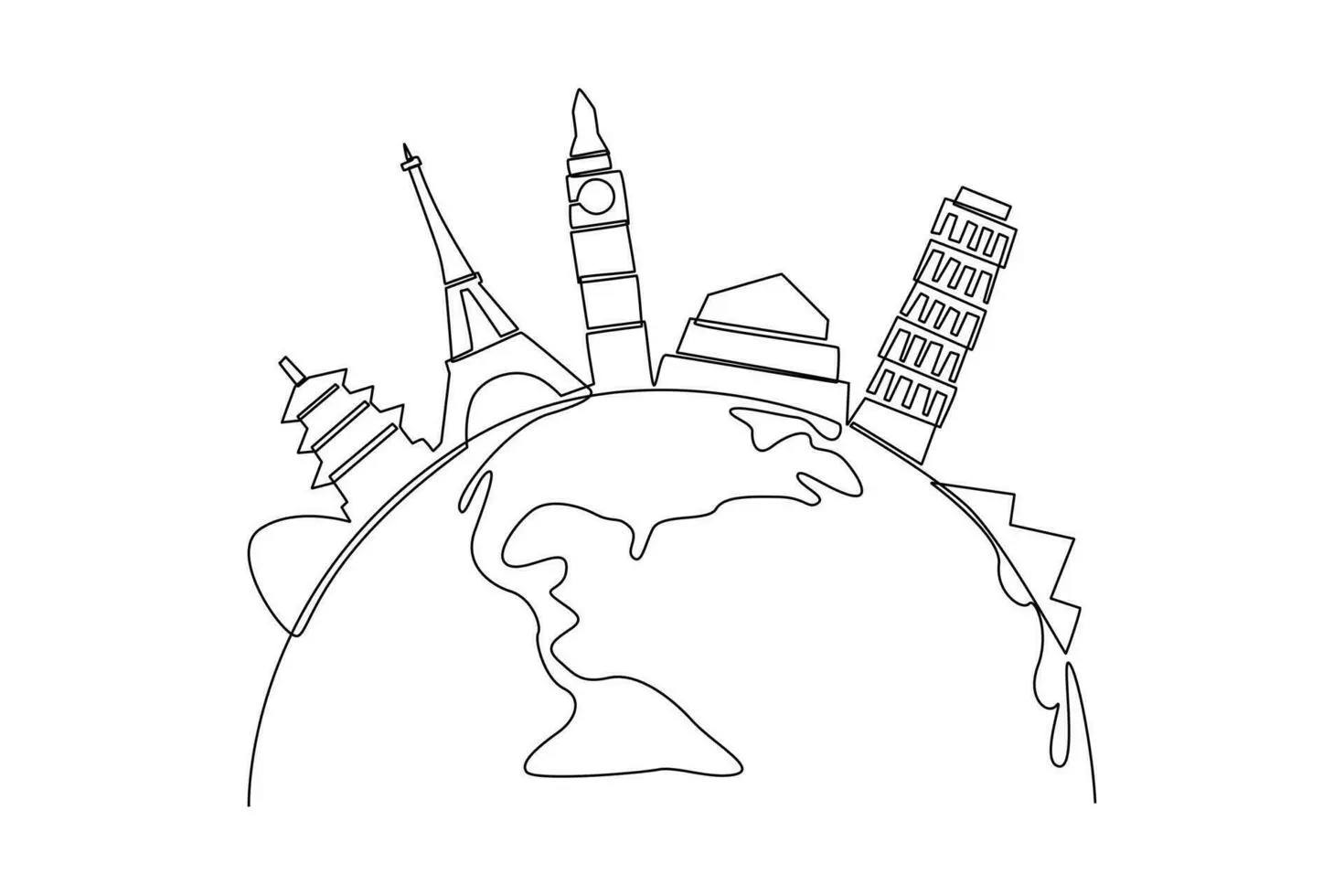 dibujos de turismo para dibujar - Qué puedo dibujar de dibujos