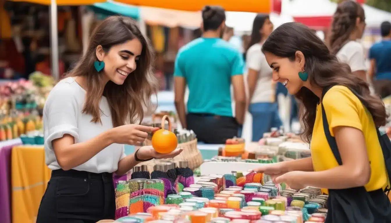 recordatorios de feria comercial sencillos de comercio y turismo - Qué puedo vender en una feria de emprendimiento