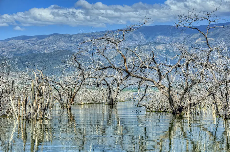isla cabritos turismo - Qué relación existe entre la isla Cabrito y el lago Enriquillo