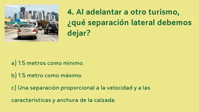 Separación lateral al adelantar: Guía completa para una conducción segura - Qué separación lateral mínima de seguridad deben mantener estos motoristas al adelantar a los ciclistas al adelantar a un turismo qué separación lateral debe respetar - Qué separación lateral mínima de seguridad deben mantener estos motoristas al adelantar a los ciclistas