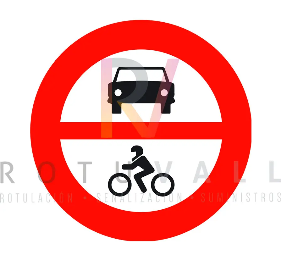 entrada prohibida a turismos - Qué significa prohibido la entrada