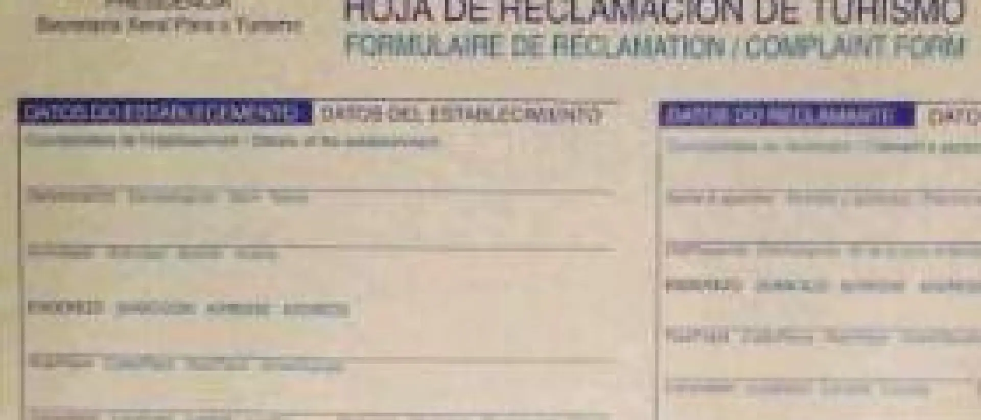 hojas de reclamaciones turismo galicia - Quién puede pedir la hoja de reclamaciones